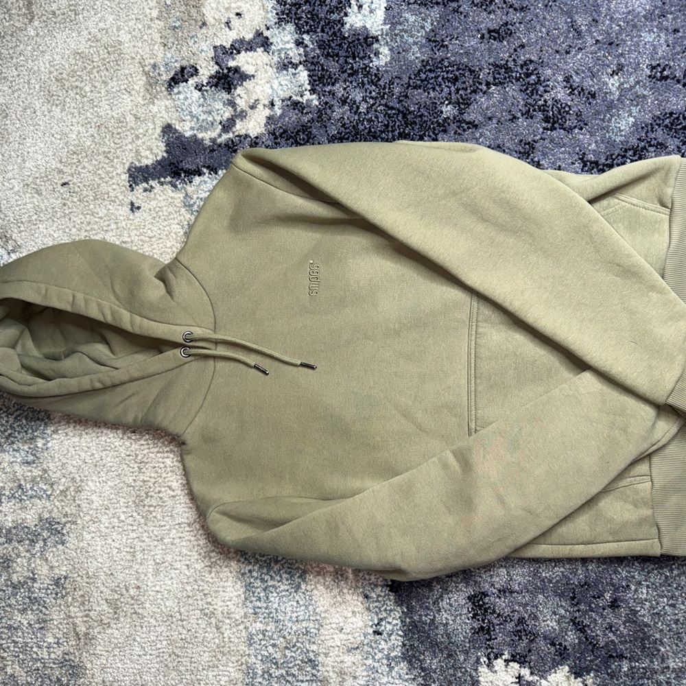 Snipes Olive Green Whole Outfit (hoodie & Sweats)